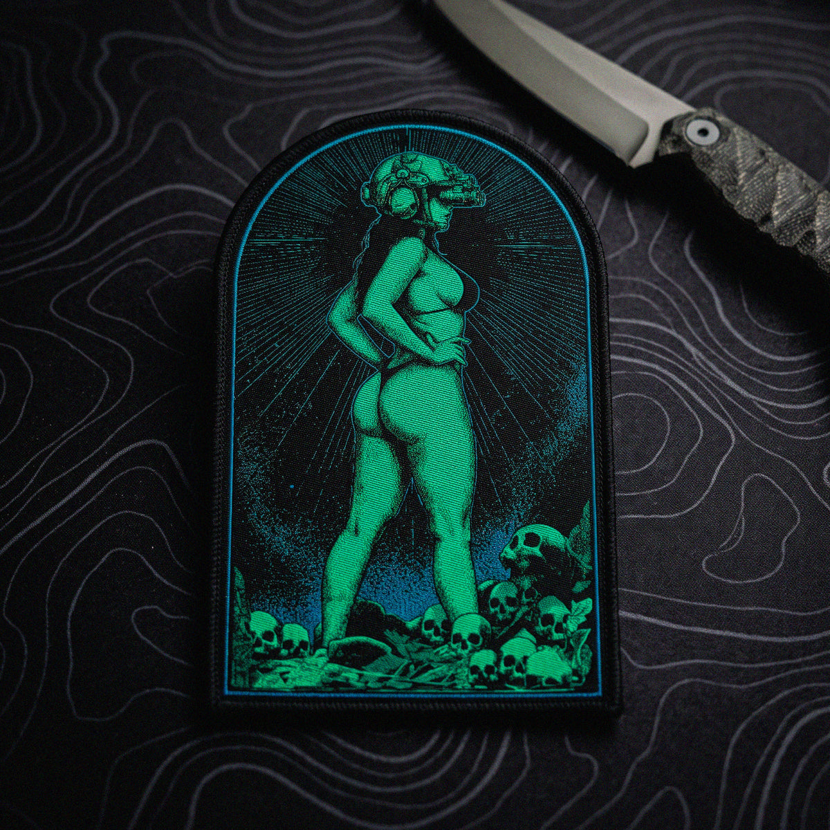 Beach Vol. 8 - Limited Edition /200 - 4" x 3" Woven Velcro Morale Patch