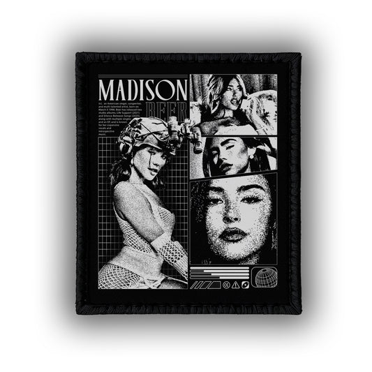 Madison Beer  - 4" x 3" Sublimation Velcro Morale Patch