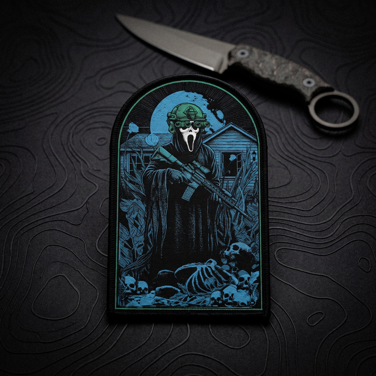 Lurking Vol. 1 - Limited Edition /200 - 4" x 3" Woven Velcro Morale Patch