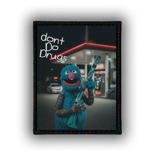 Clean Streets, Clean Choice - 4" x 3" Sublimation Velcro Morale Patch