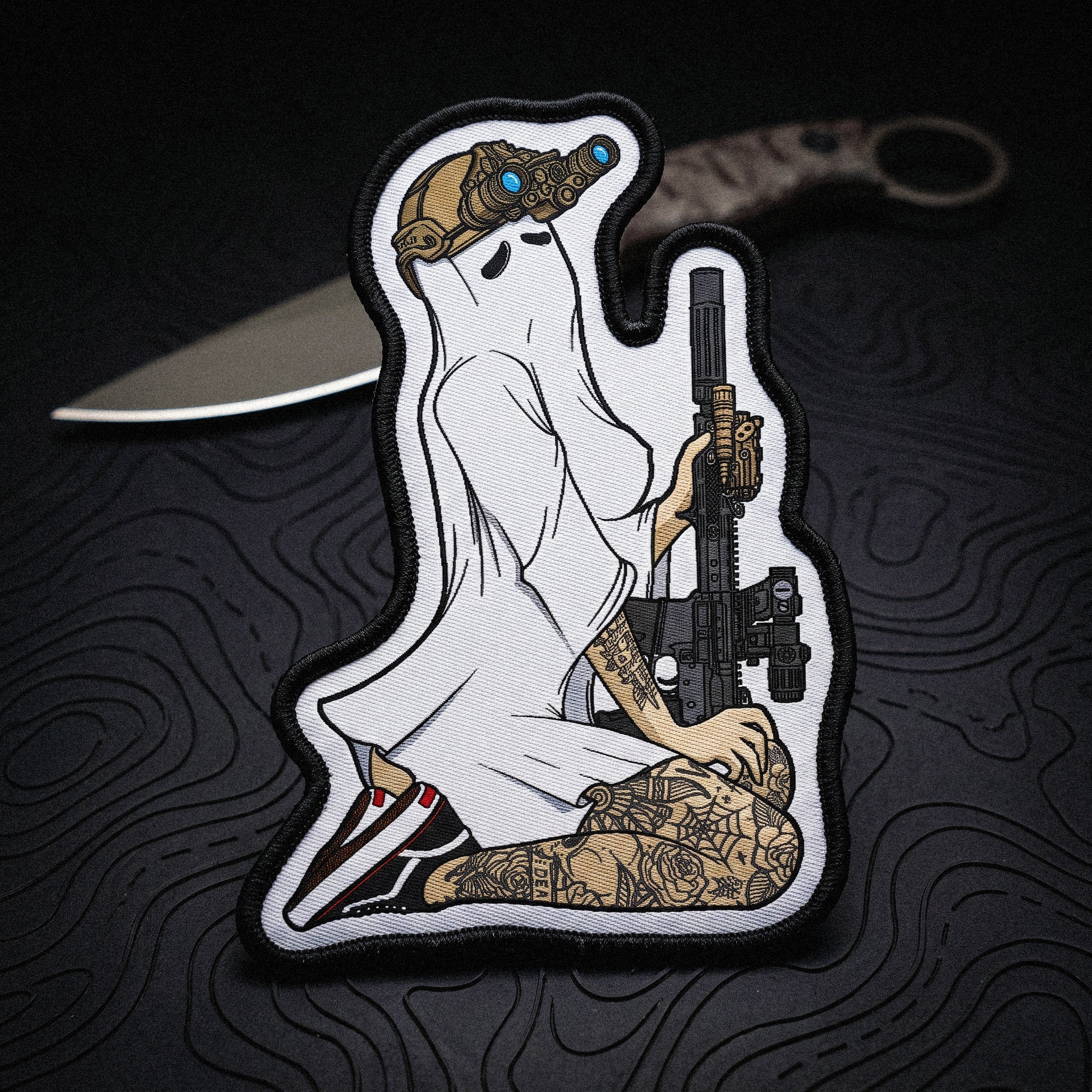 Season Of The Goon - 3" x 4" Woven Velcro Morale Patch