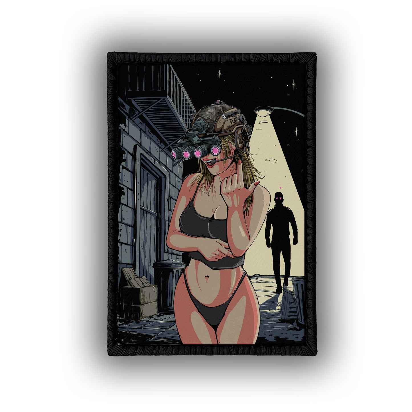 Heartbreaker Ops - 4" x 3" Sublimation Velcro Morale Patch