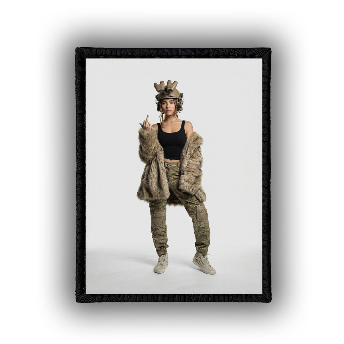 Madison Beer Vol. 2 - 4" x 3" Sublimation Velcro Morale Patch