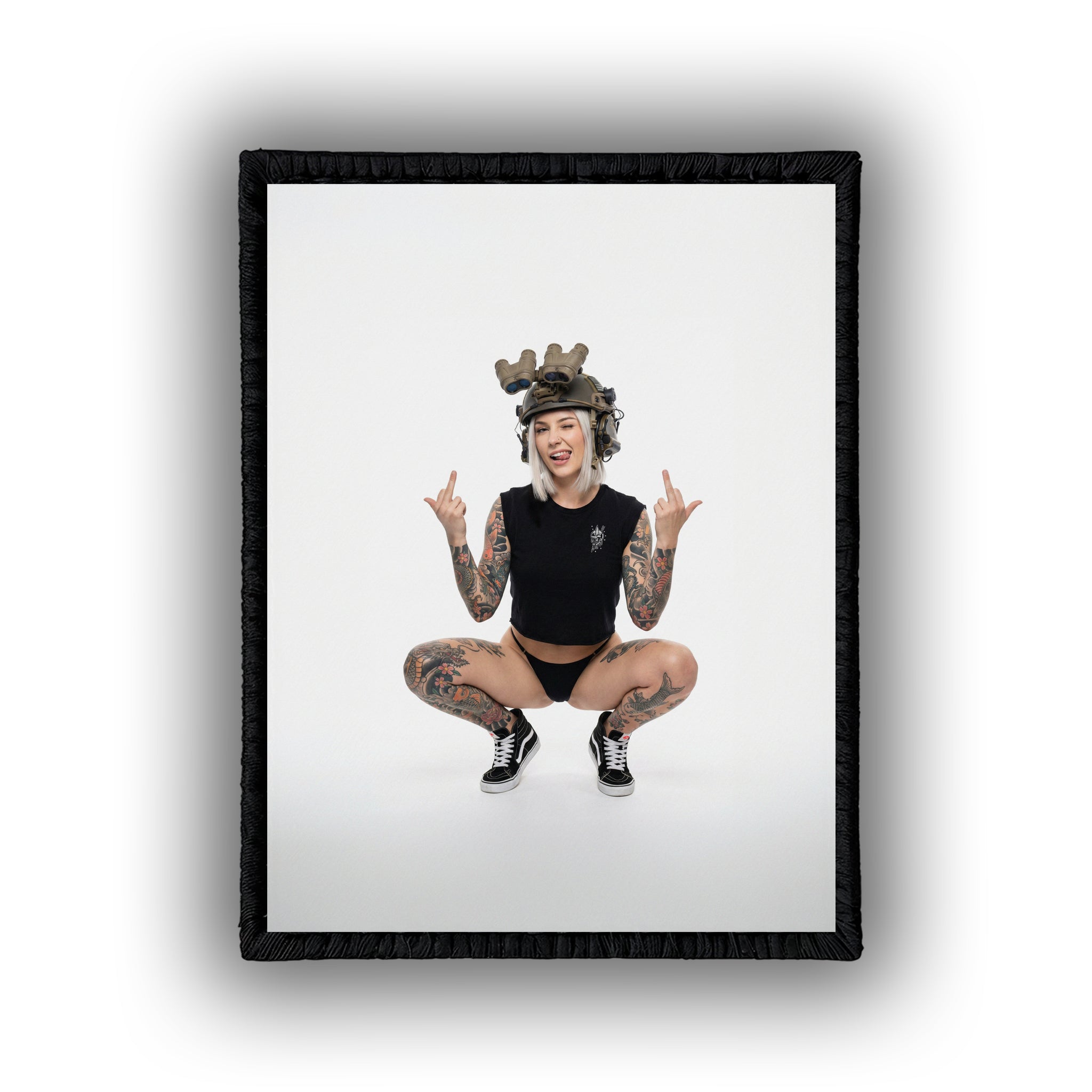 Studio Vol. 8 - 4" x 3" Sublimation Velcro Morale Patch