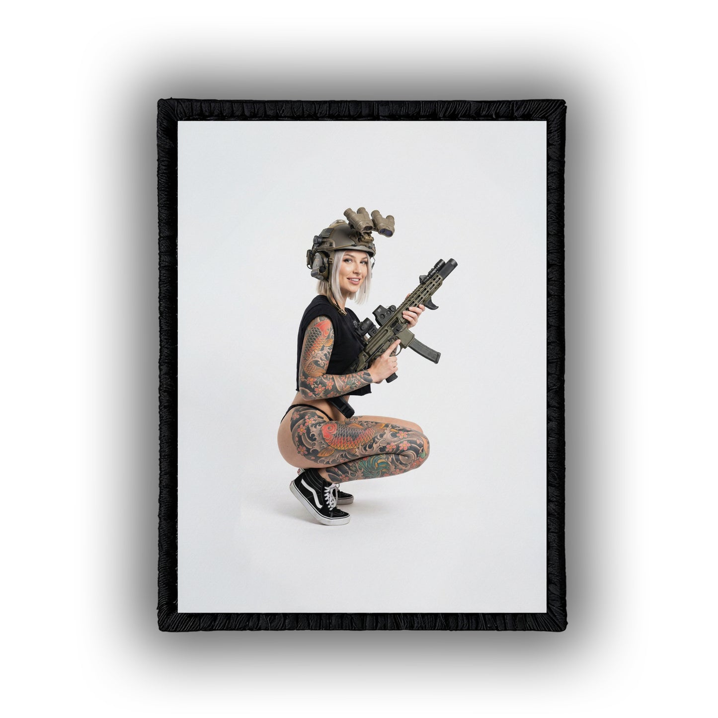 Studio Vol. 7 - 4" x 3" Sublimation Velcro Morale Patch