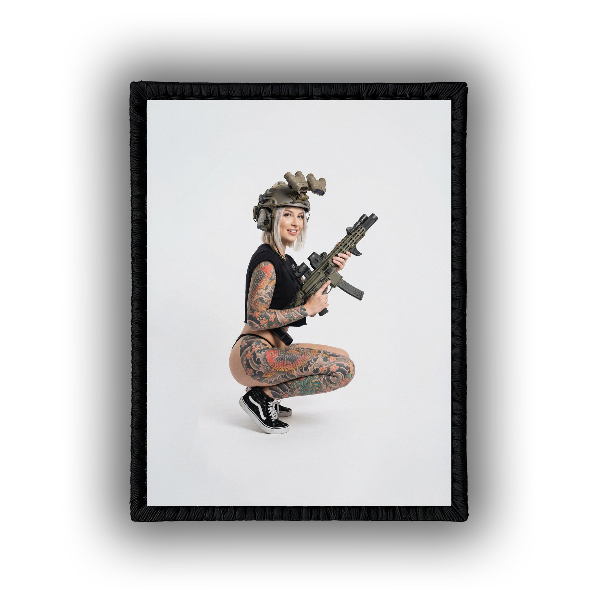 Studio Vol. 7 - 4" x 3" Sublimation Velcro Morale Patch