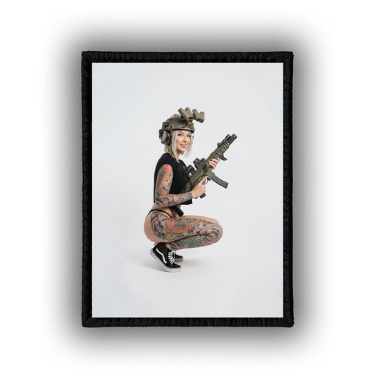 Studio Vol. 7 - 4" x 3" Sublimation Velcro Morale Patch