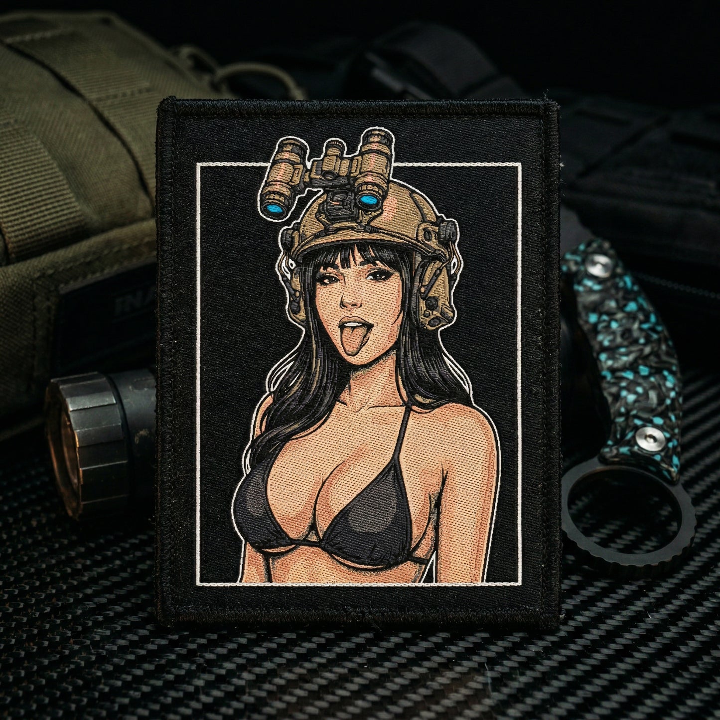 Noddy Vol. 3 - 4" x 3" Duo-Tone Woven Velcro Morale Patch