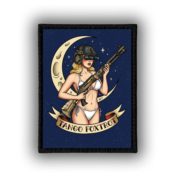 Pinup Series Vol. 2 - 4" x 3" Sublimation Velcro Morale Patch