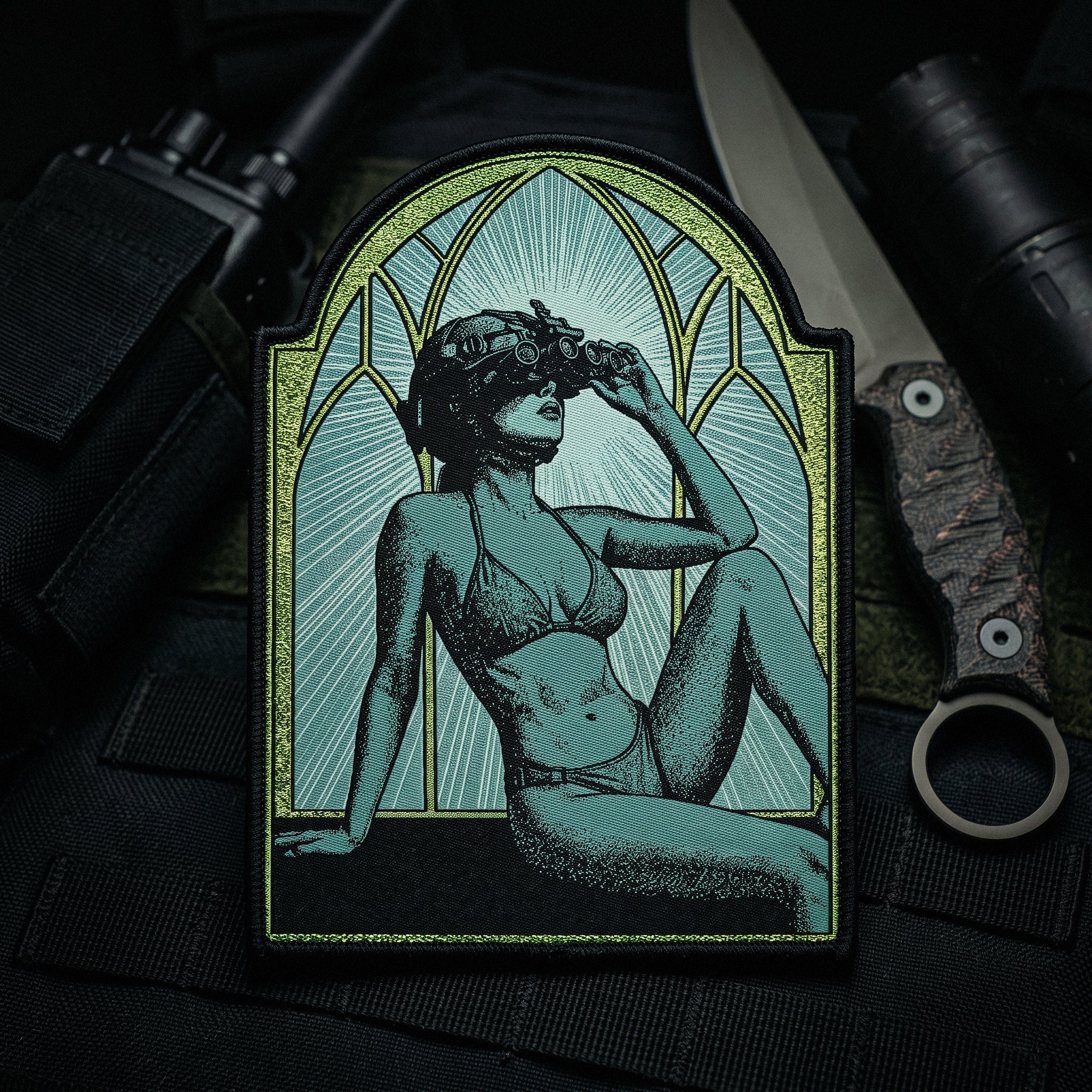 Nocturne Vol. 2 - Limited Edition /125 - 4" x 3" Woven Velcro Morale Patch