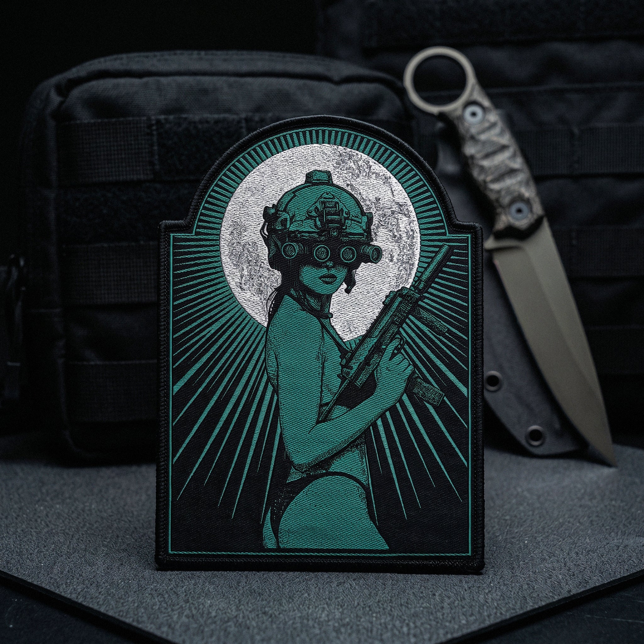 Nocturne Vol. 3 - Limited Edition /125 - 4" x 3" Woven Velcro Morale Patch