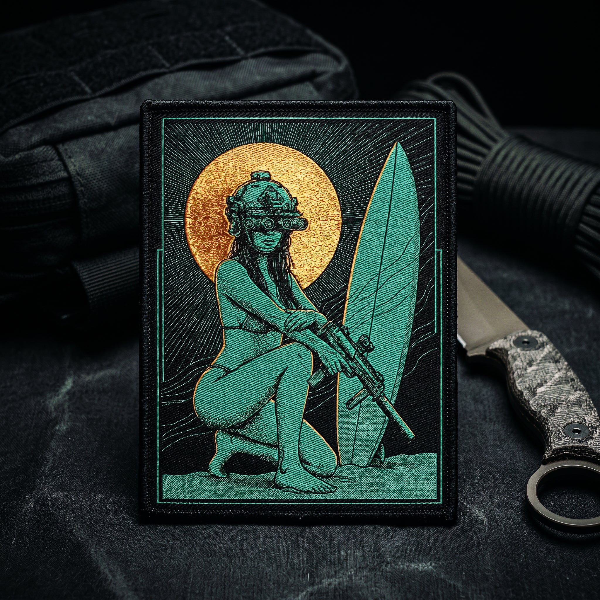 Nocturne Vol. 4 - Limited Edition /125 - 4" x 3" Woven Velcro Morale Patch
