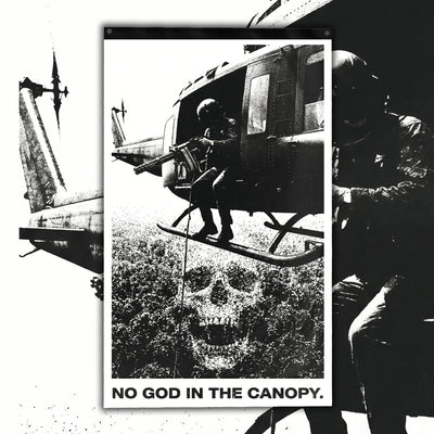 No God In The Canopy - 3x5 Double Sided Flag