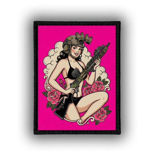 Pinup Series Vol. 1 - 4" x 3" Sublimation Velcro Morale Patch