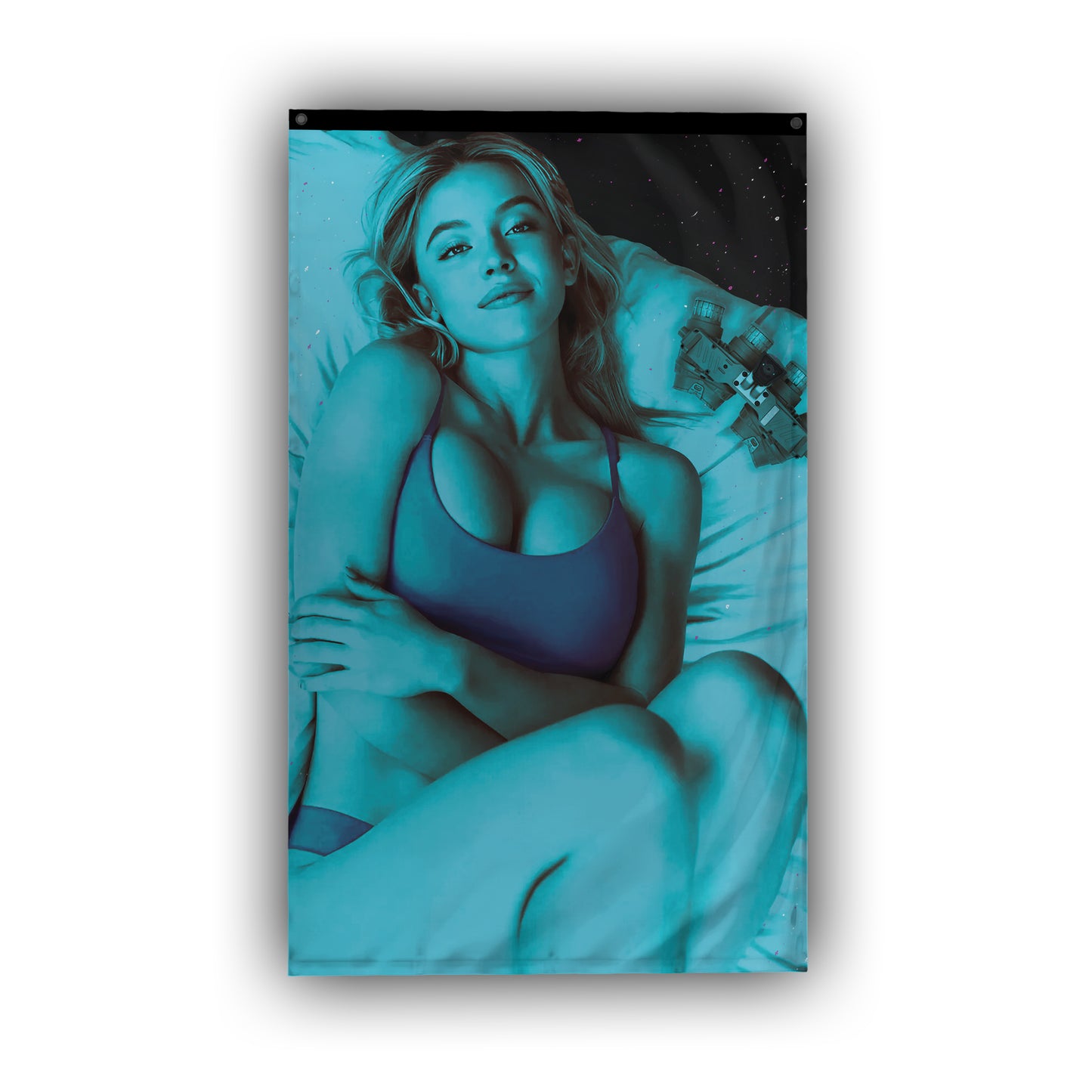 Sydney Sweeney 3' x 5' Double Sided Flag