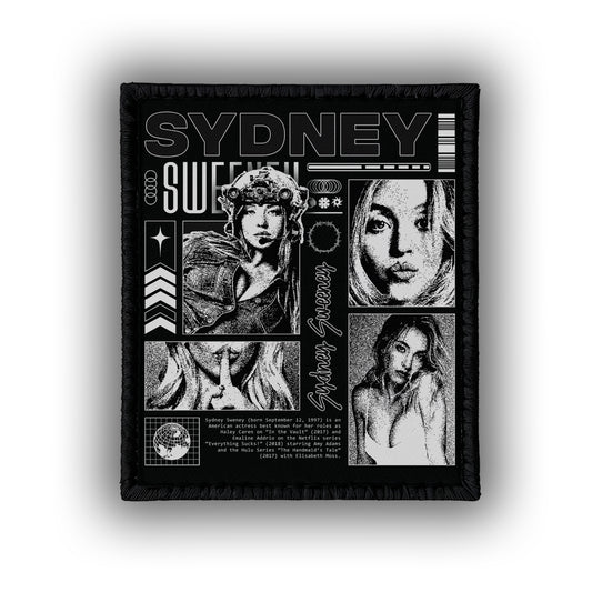 Sydney Sweeney  - 4" x 3" Sublimation Velcro Morale Patch