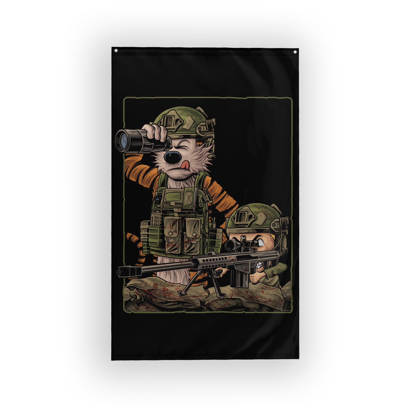 Tactical Tandem - 3' x 5' Double Sided Flag