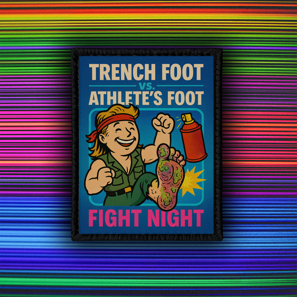 Trench Foot - Vietnam Vol. 1 - 4" x 3" Sublimation Velcro Morale Patch