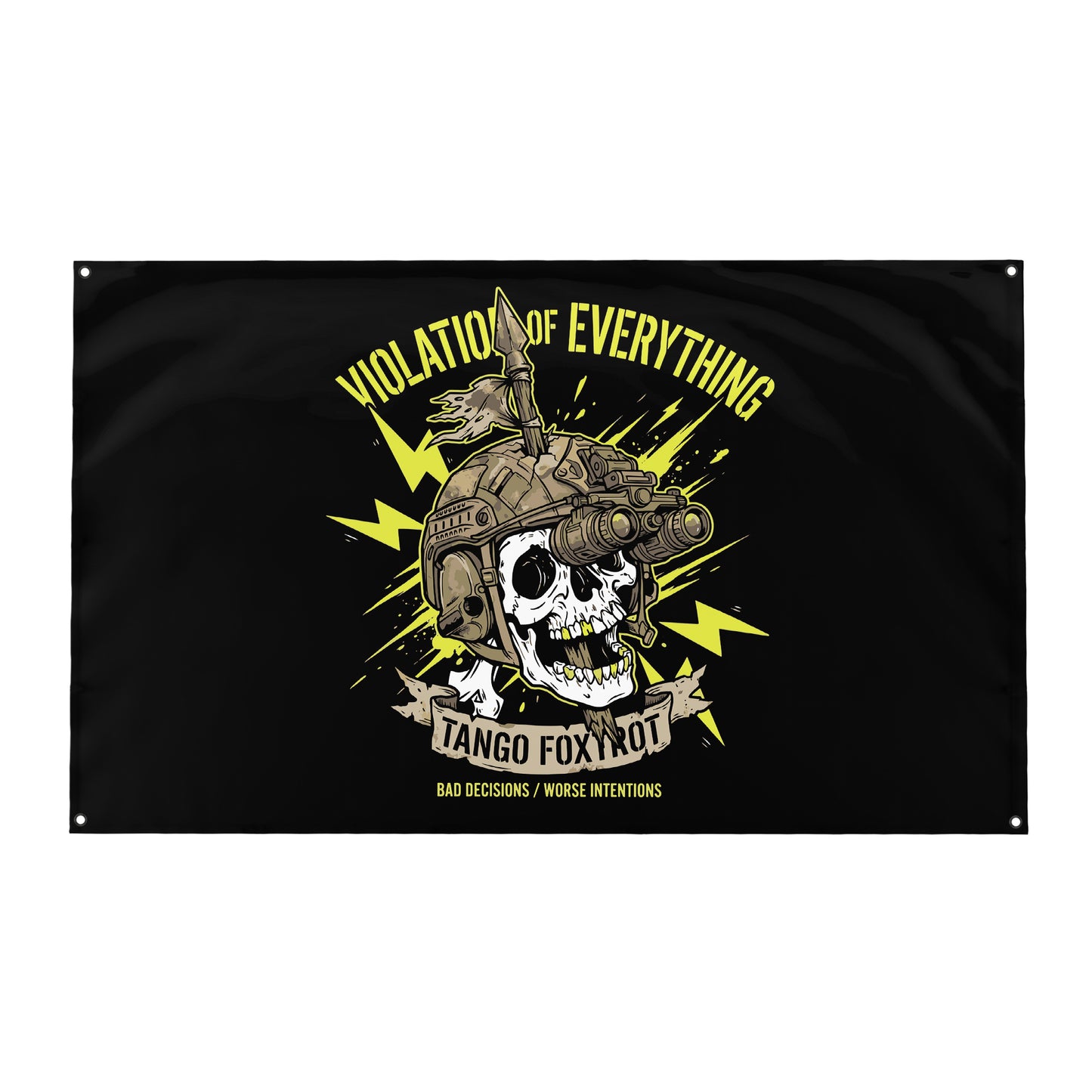 Violation Of Everything - 3x5 Double Sided Flag