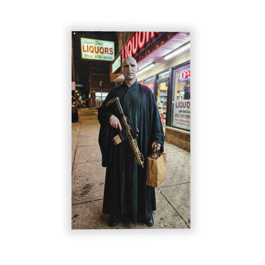 Voldemort: After Hours - 3x5 Double Sided Flag
