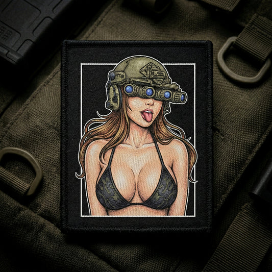 Noddy Vol. 2 - 4" x 3" Duo-Tone Woven Velcro Morale Patch