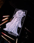GITD Lady Justice - 4" x 3" PVC Velcro Morale Patch - Tango Foxtrot Official