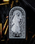 GITD Tactical Nun -  4" x 3" PVC Velcro Morale Patch - Tango Foxtrot Official