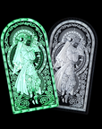 GITD Tactical Nun -  4" x 3" PVC Velcro Morale Patch - Tango Foxtrot Official
